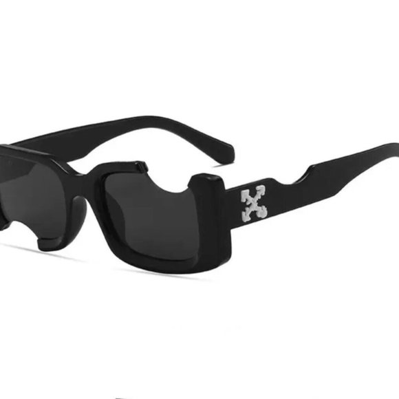 Cool Small Square Sunglasses Women Men Trendy Retro Small Rectangle Sunglasses - Picture 7 of 12